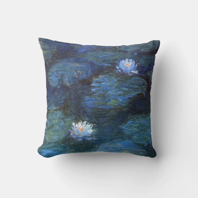 Almohada de Monet Nympheas (Anverso)