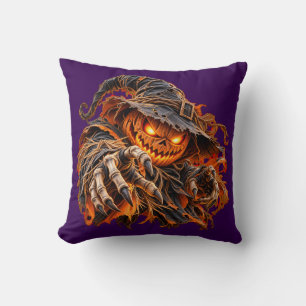 Almohada de monstruo de calabaza de Halloween ater
