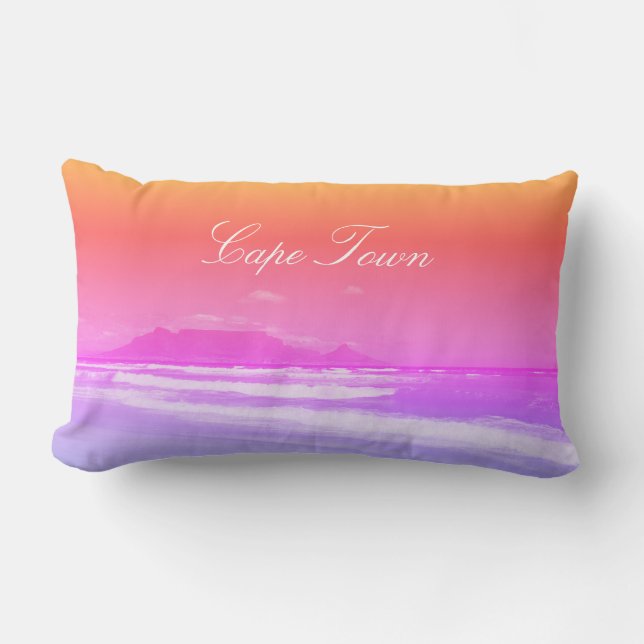 Almohada de montaña de la Mesa de Ciudad del Cabo (Anverso)