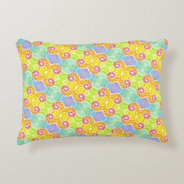 Almohada de mosaico de Sue (Anverso)