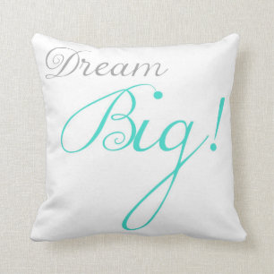 Almohada de motivación grande ideal de la turques