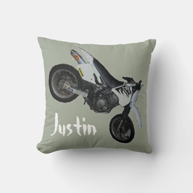 Almohada de motocicleta Suzuki DR Dirt Bike (Anverso)
