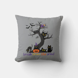 Almohada de Muchos Gatos Negros