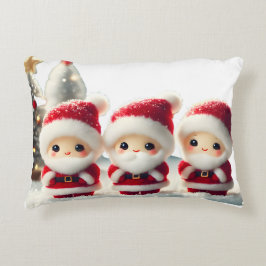 Almohada de Navidad Alegre y Brillante