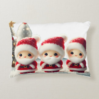 Almohada de Navidad Alegre y Brillante