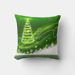 Almohada de Navidad, árbol de Navidad