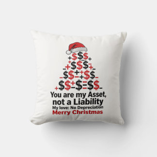 Almohada de Navidad Commerce Asset - Regalo de Amo