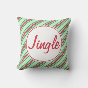 Almohada de Navidad con cascabeles
