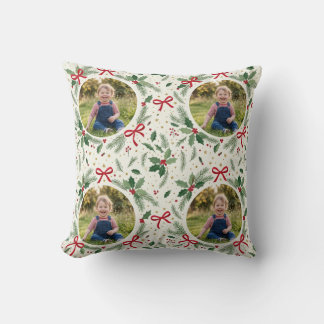 Almohada de Navidad con Foto Personalizada