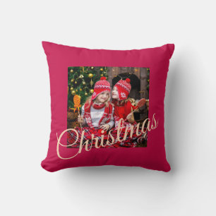 Almohada de Navidad con Foto Personalizada
