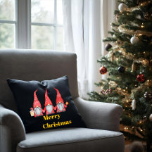 Almohada de Navidad con Gnome