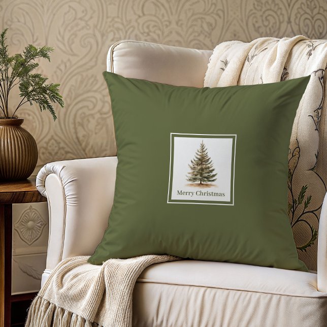 Almohada de Navidad con nombre personalizado Mejor (Personalized Name Christmas Pillow Best Gift)