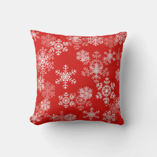 Almohada de Navidad-Copos de nieve
