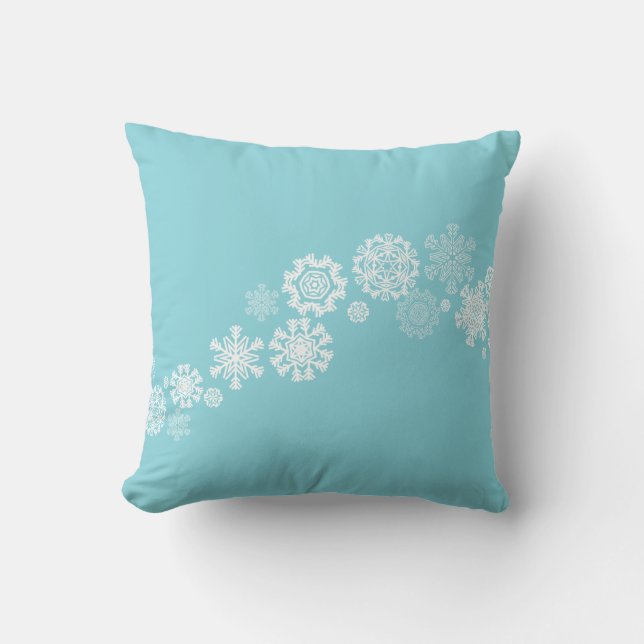 Almohada de Navidad-Copos de nieve (Anverso)