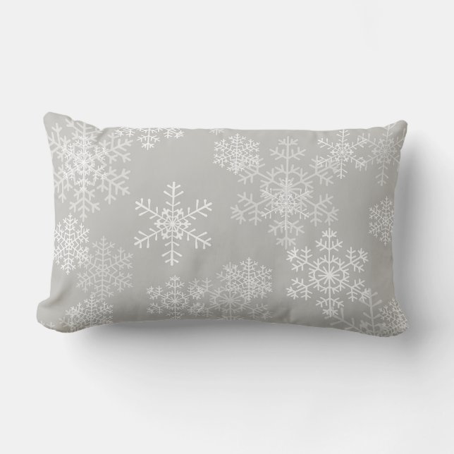 Almohada de Navidad-Copos de nieve (Anverso)