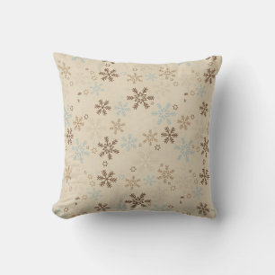 Almohada de Navidad-Copos de nieve