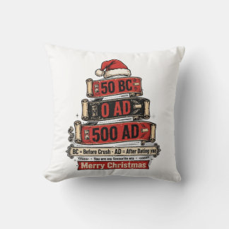 Almohada de Navidad de Eras Históricas - Regalo Ro