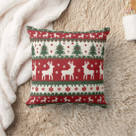 Almohada de Navidad de Reno