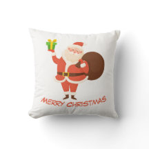Almohada de Navidad de Santa Claus
