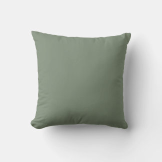 Almohada de Navidad en armonía verde musgo