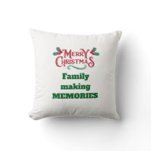 Almohada de Navidad Feliz
