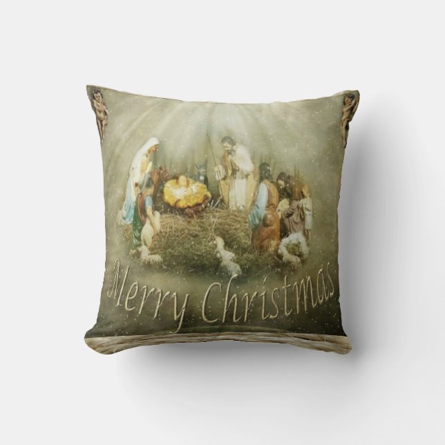 Almohada de Navidad, Feliz Navidad (Anverso)