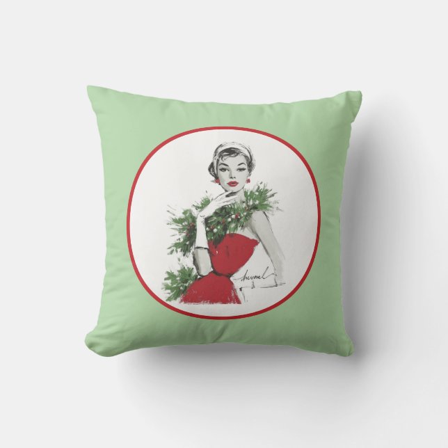 Almohada de Navidad Glam (Anverso)