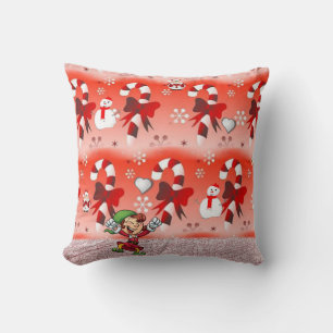 Almohada de Navidad Muñeco de Nieve