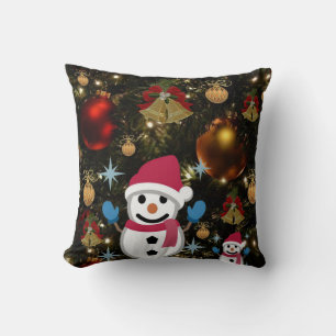 Almohada de Navidad Muñeco de Nieve