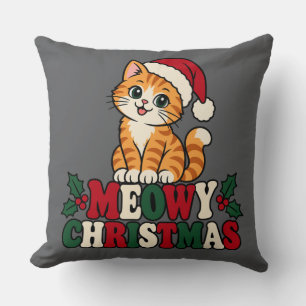 Almohada de Navidad para gatos Meowy