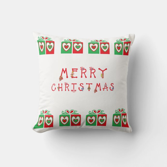 Almohada de Navidad para Sofá o Cama (Anverso)