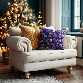 Almohada de Navidad personalizada con Pa de arte f