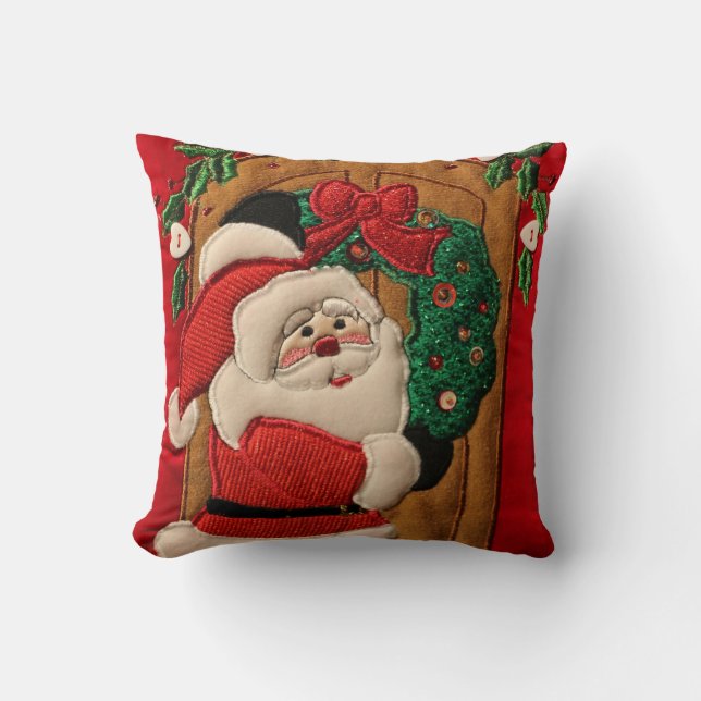 Almohada de Navidad/Santa (Anverso)