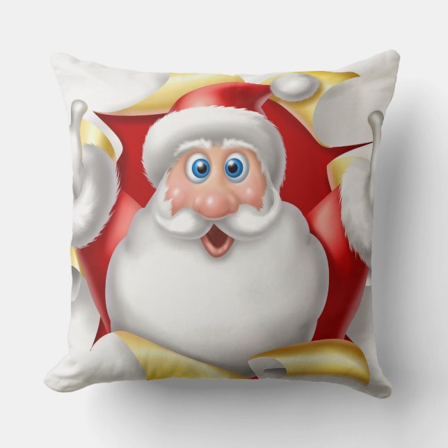 Almohada de Navidad/Santa Claus (Anverso)