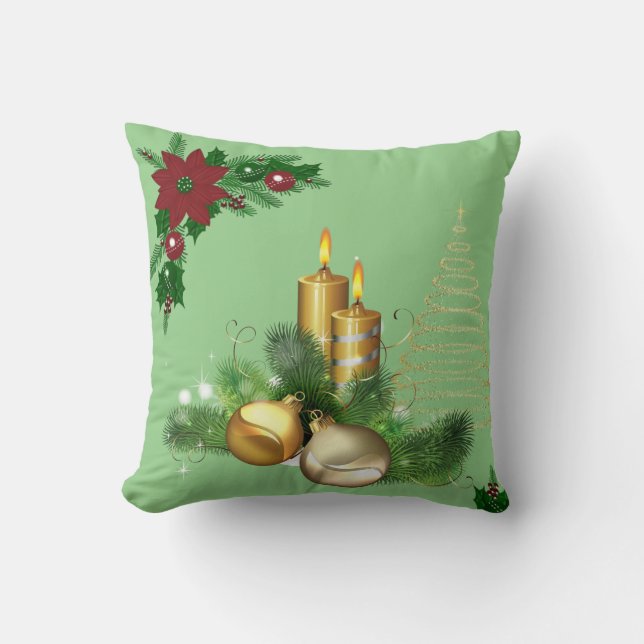 Almohada de Navidad, Vela de Navidad (Anverso)