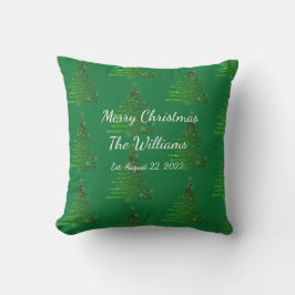 almohada de Navidades personalizados