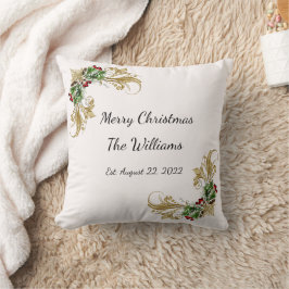 almohada de Navidades personalizados
