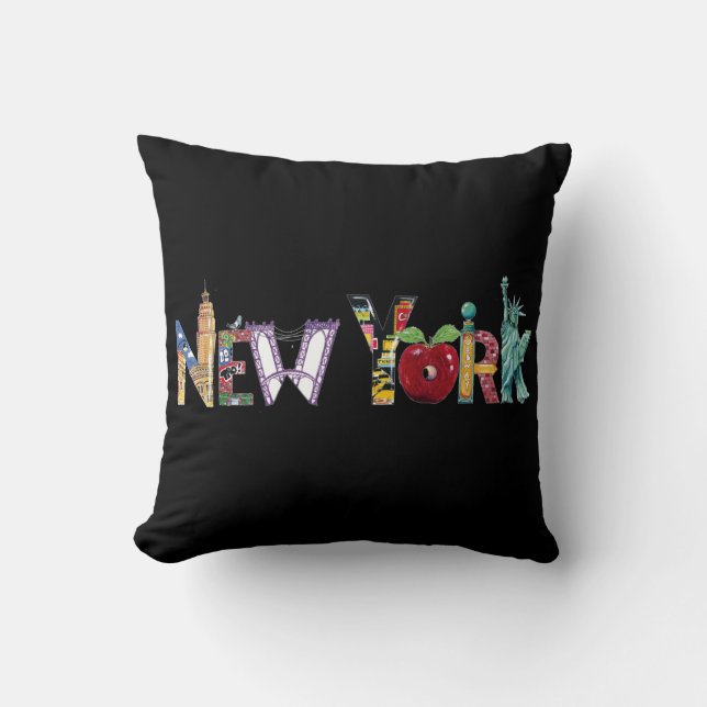 Almohada de New York City (Anverso)