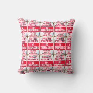 almohada de no pasar