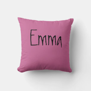 Almohada de nombre Emma