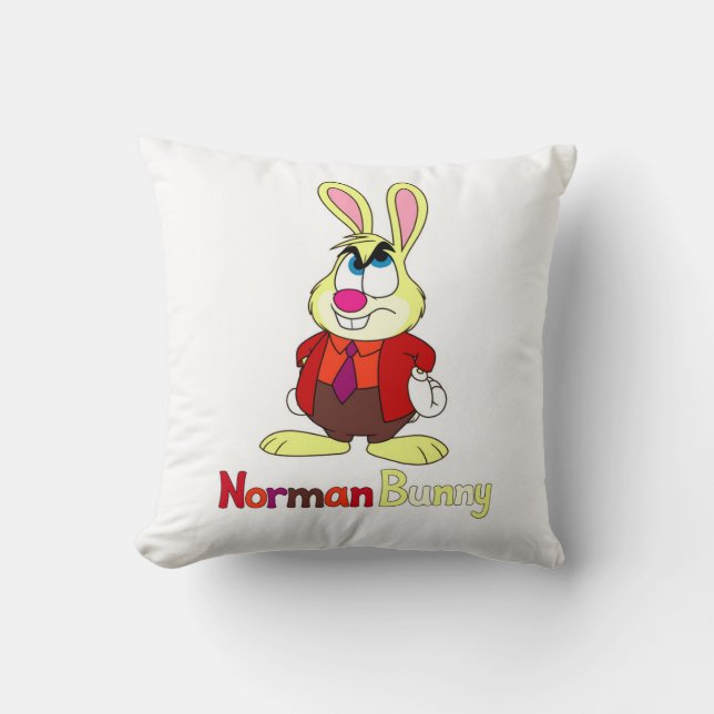 Almohada de Norman Bunny (Anverso)