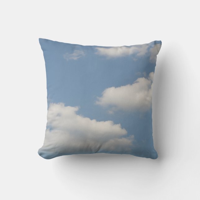 Almohada de nubes de cúmulo fluidas (Anverso)