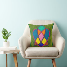 Almohada de nudo de amor celta