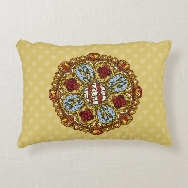Almohada de Nuevo Accento Otoñal (Anverso)