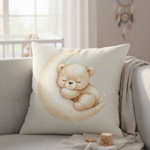 Almohada de Nursery Moon Baby Sweet Dreams Bear