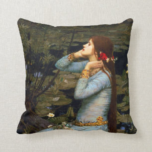 Almohada de Ofelia del Waterhouse