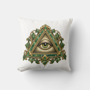Almohada de Ojo de Enredadera de Jade