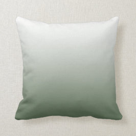 Almohada de Ombre del verde caqui