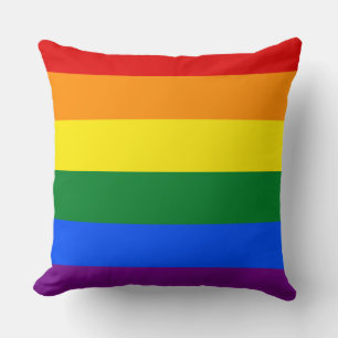 almohada de orgullo LGBT