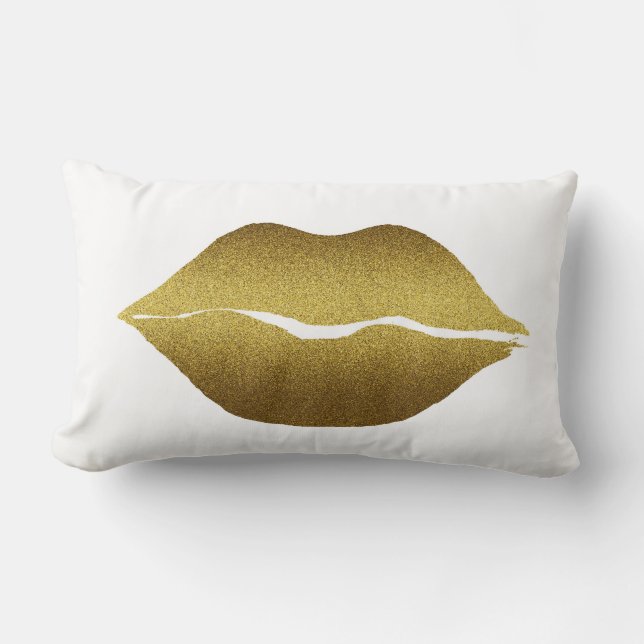 Almohada de oro de los labios (Anverso)